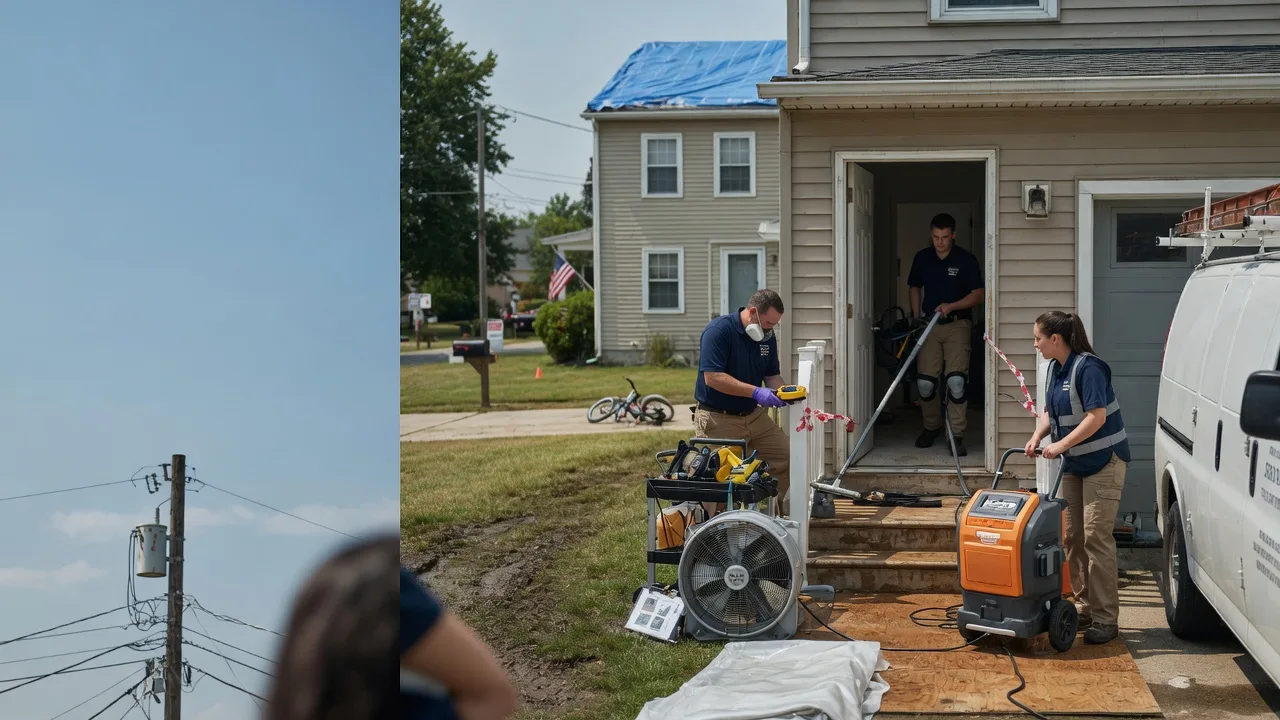 Water Damage Repair in Fort Thompson, SD near me